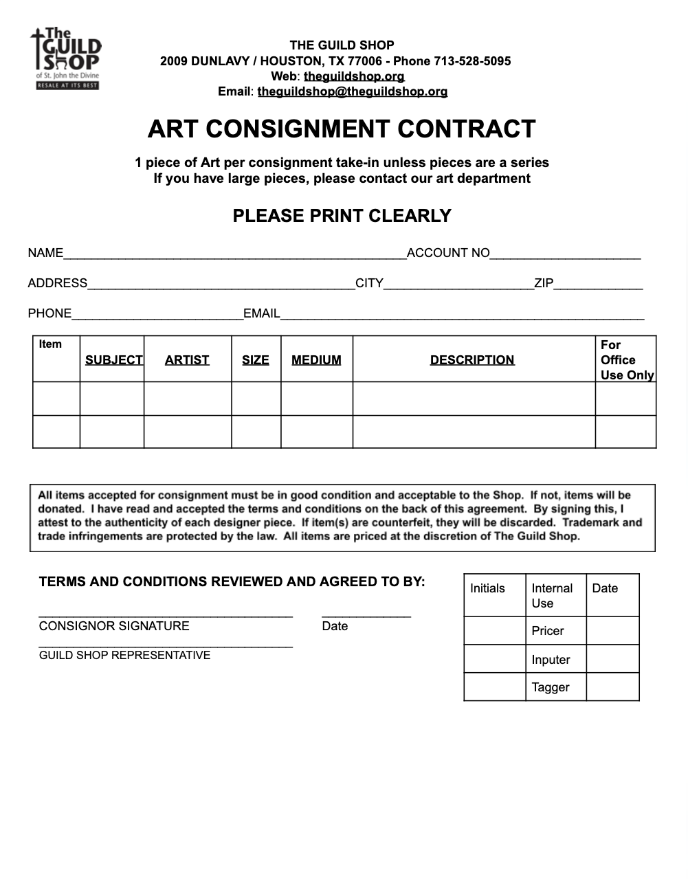 The Guild Shop of St. John the Divine